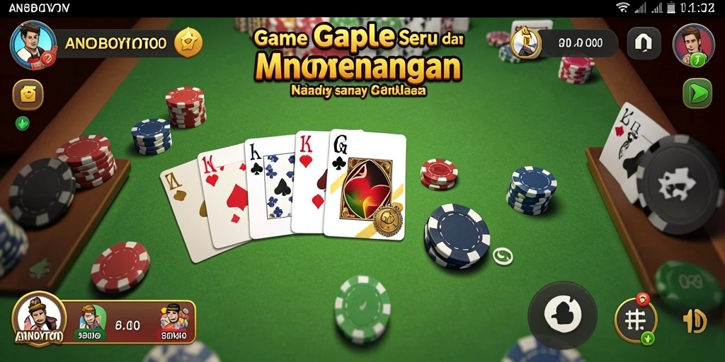 Tampilan permainan Gaple yang menarik dalam ANOBOYTOTO.