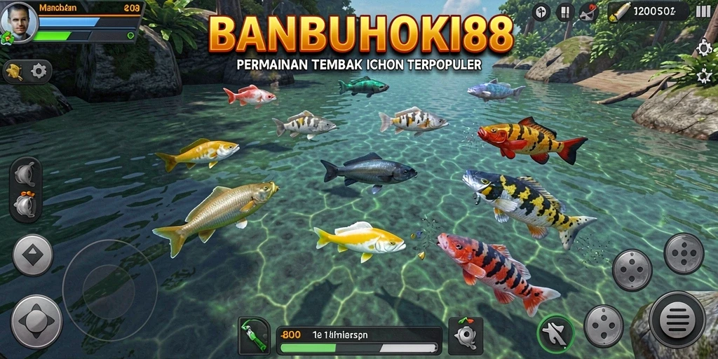 Gameplay seru menembak ikan di BANBUHOKI88.
