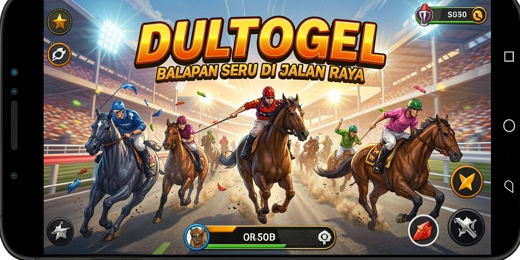 Gameplay seru balapan di DULTOGEL dengan grafik fantastis.