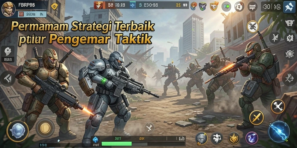 Tampilan gameplay FBRP88 yang mendebarkan dalam pertempuran strategi.