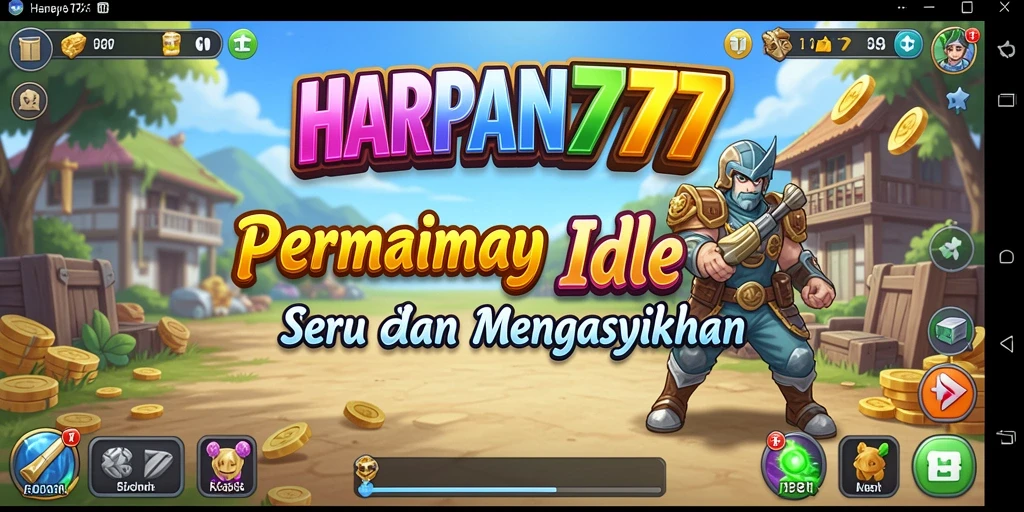 Tampilan gameplay HARAPAN777 yang seru dan menarik.