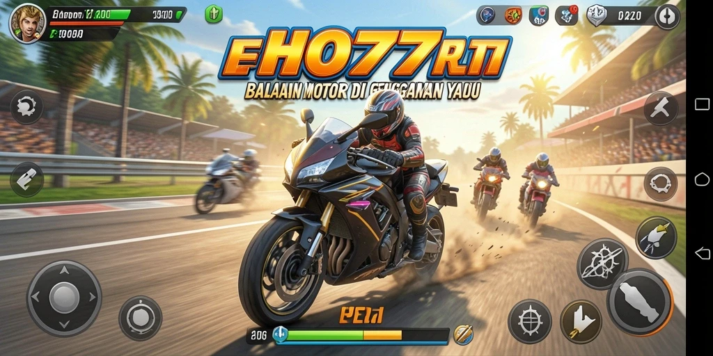 Gameplay seru dari balapan motor di HO777.