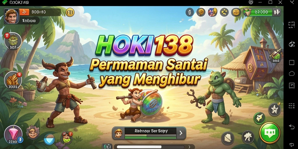 Screenshot HOKI138 menunjukkan gameplay santai dan menyenangkan.