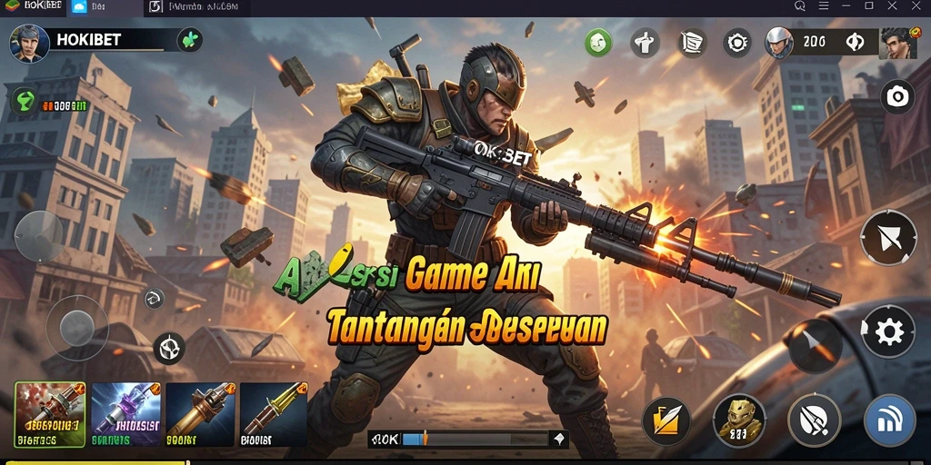 Tampilan gameplay seru di HOKIBET dengan aksi yang mendebarkan.