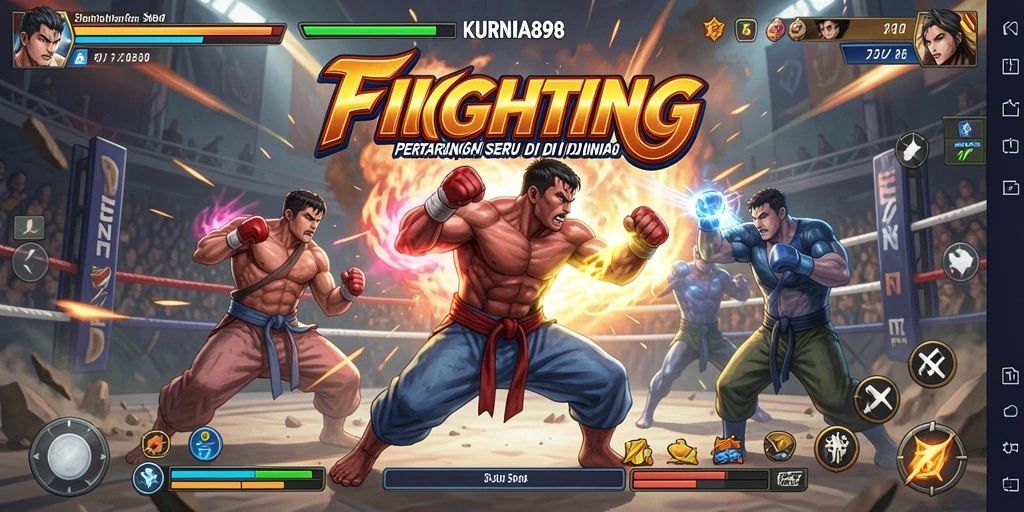 Tangkapan layar dari gameplay seru KURNIA898.