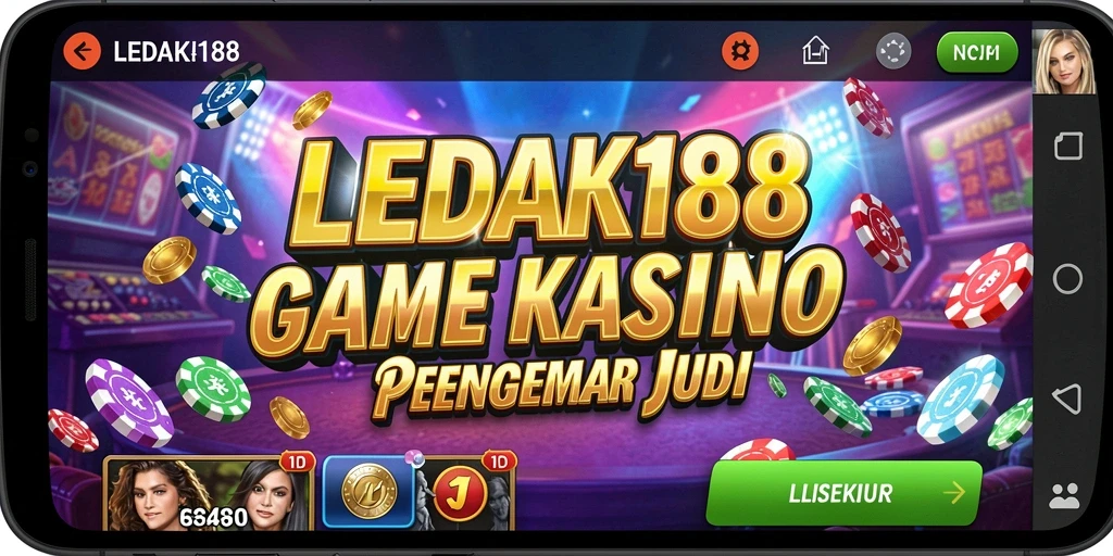 Tangkapan layar utama LEDAK188 yang menampilkan aksi permainan Kasino.