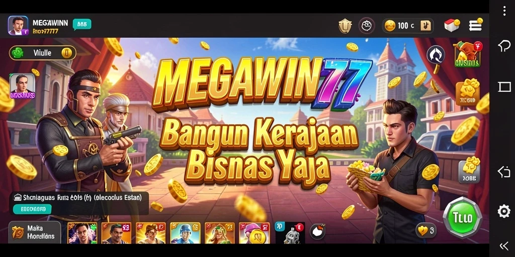 Tampilan gameplay <strong>MEGAWIN777</strong> yang seru dan menantang.
