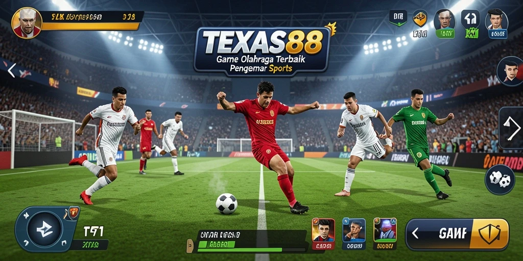 Screenshot gameplay TEXAS88 yang menunjukkan aksi seru dalam olahraga.
