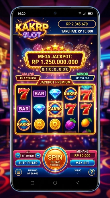 Screenshot antarmuka aplikasi kakrp yang intuitif dan mudah digunakan.